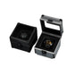 white and black watch case